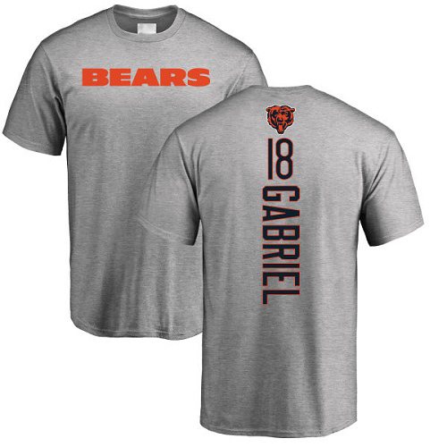 Chicago Bears Men Ash Taylor Gabriel Backer NFL Football #18 T Shirt->youth nfl jersey->Youth Jersey